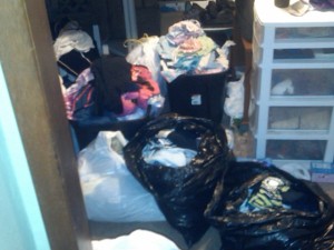 Most of my "stored" clothes