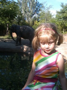 Eva and her Elephant
